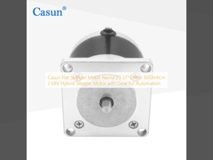 Casun Flat Stepper Motor Nema 23 57*51mm 1000mN.m 2.68V Υβριδικός κινητήρας βήματος με μηχανή για αυτοματοποίηση