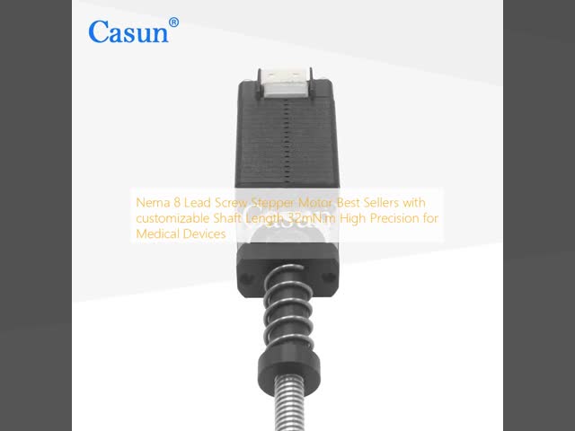 Καλή τιμή Casun Motor Ball Screw Stepper Motor 100mN.m 3.78V υψηλής ακρίβειας βήμα βήμα για μηχανή CNC Διαδικτυακά