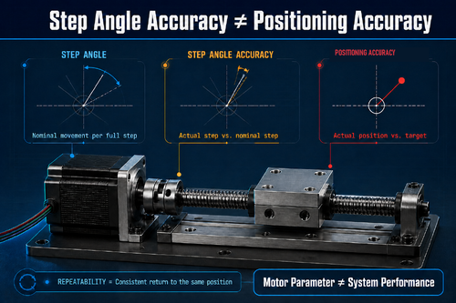 Τελευταία εταιρικά blogs για Is Step Angle Accuracy the Same as Positioning Accuracy?