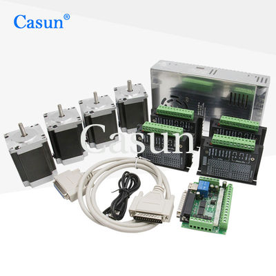 Καλή τιμή Casun 2 Phase Nema 34 hybrid stepper motor 86x86x69mm 4N.m high torque 4.0A with 4 axis / 3axis  for CNC for Engraving machine Διαδικτυακά