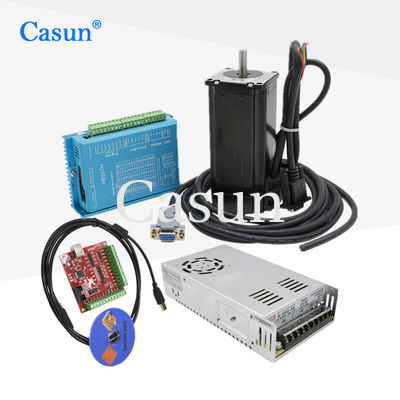 Καλή τιμή Casun 2 Phase Nema 23 hybrid stepper motor 57x57x69mm 4N.m high torque 4.0A with 4 axis / 3axis  for CNC for Engraving machine Διαδικτυακά