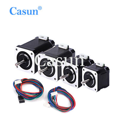 Καλή τιμή Ατσάλινο υβριδικό βήμα κινητήρα με ονομαστική τάση 120V, ροπή 21kg.cm, και 5mm D-cut shaft για βιομηχανική αυτοματοποίηση Διαδικτυακά