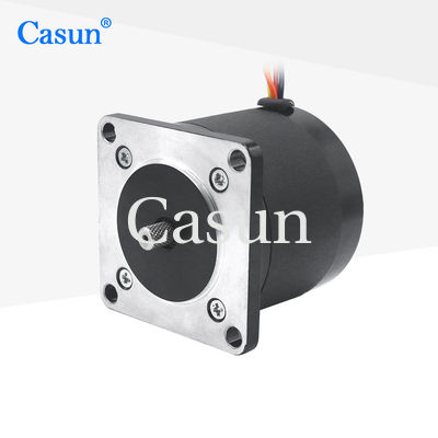 1.8 βαθμός Nema 23 Stepper Motor 3.0A ομαλή λειτουργία 51mm σώμα 4 καλώδια για CNC Kit