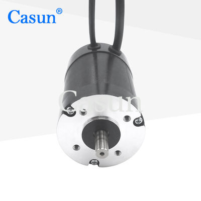 ΣΥΝΕΧΉΣ αβούρτσιστη μηχανή 24V Nema 23 Casun 9A stepper υψηλή μηχανή περιστροφής/λεπτό BLDC μηχανών 4500rpm