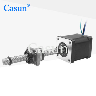 Καλή τιμή 4.05V 1.5A 1,8 βαθμός 2 φάση NEMA 14 γραμμική Stepper μηχανή 35x35mm βίδα σφαιρών Διαδικτυακά