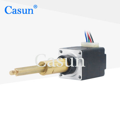 Καλή τιμή 0.6Amp Nema 8 Lead Guide 19.05 Lead Screw Stepper Motor Tr3.5x0.6096 Για ιατρικές μηχανές Διαδικτυακά