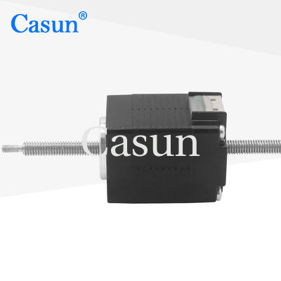 Μαύρη Stepper μικροϋπολογιστών 0.5A μηχανή 2.55V Nema 8 μη αιχμάλωτο για τη μηχανή άλεσης STM CNC