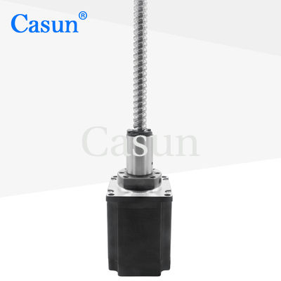 3A Nema 23 Stepper βιδών σφαιρών 2.85V υβριδικός γραμμικός ενεργοποιητής 57*57*76mm μηχανών
