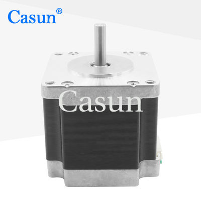 60x60x58mm NEMA 24 κλειστή Stepper βρόχων μαύρη Casun Stepper μηχανών 1.5A μηχανή
