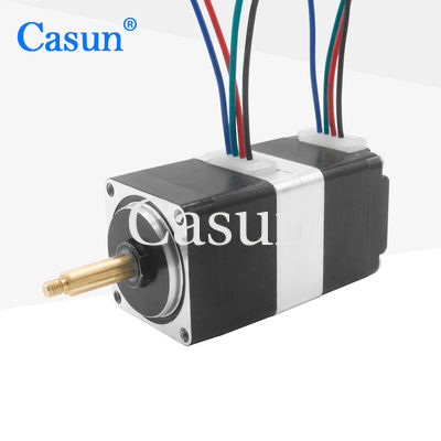 υβριδική μη αιχμάλωτη Stepper 28mm μηχανή NEMA 11 πολυ κίνηση 6.16V 55mN.M