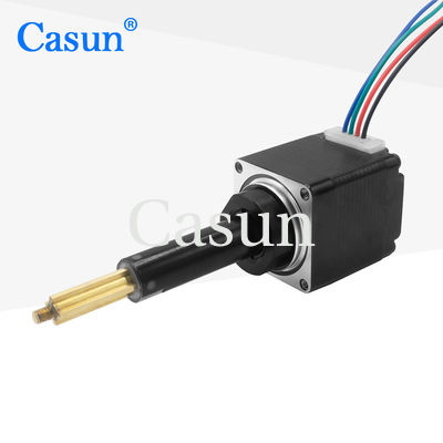 0.01mm / βήμα 0.42A NEMA 11 Αιχμαλωτισμένος κινητήρας βήματος για ιατρικό εξοπλισμό